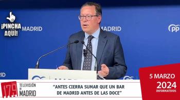 El secretario general del PP de Madrid habla de las "ocurrencias de Yolanda Díaz"