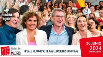 Los populares celebran los 22 escaños obtenidos estas elecciones europeas