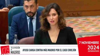 Ayuso señala a Más Madrid por las denuncias de agresión sexual al exportavoz de Sumar