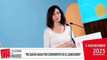 La presidenta de la Comunidad de Madrid reacciona al último informe de la UCO sobre el 
