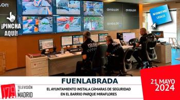 INFORMATIVO FUENLABRADA | El Parque Miraflores estrena cámaras de seguridad 