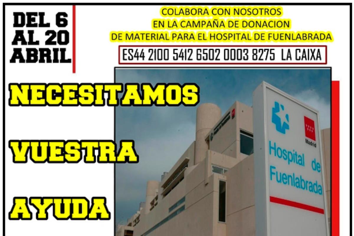 Varios clubes han comenzado una campaña para donar material al centro