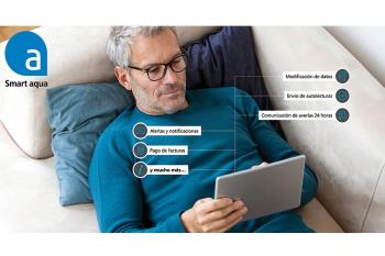 La aplicación Smart aqua está disponible para teléfonos IOS y Android y permite realizar gestiones de manera cómoda, fiable y no presencial