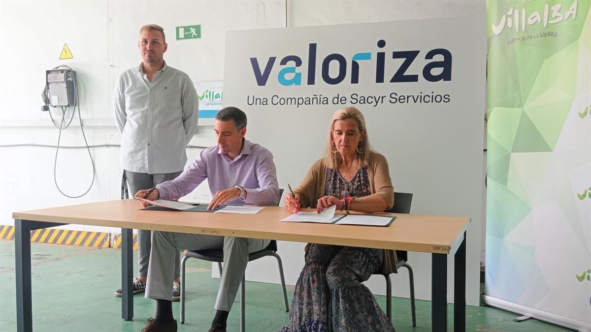 El Ayuntamiento ha firmado un convenio con Valoriza Medio Ambiente