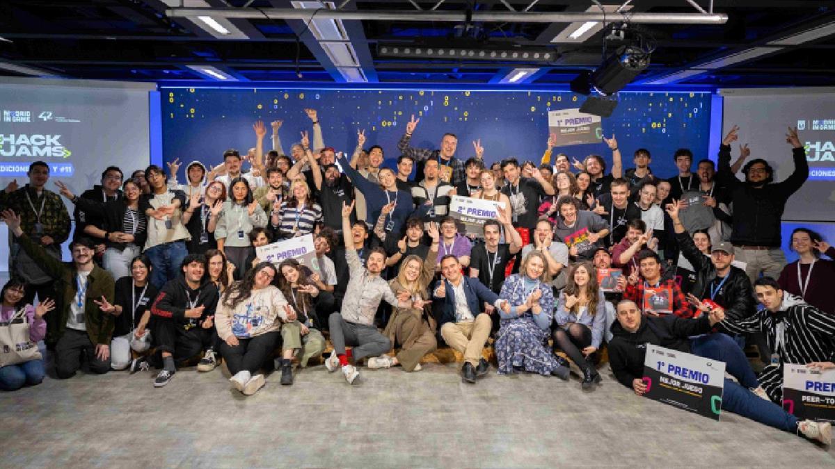 Más de 100 desarrolladores crean videojuegos en 48 horas en una nueva edición de ‘Madrid in Game HackJams’ 