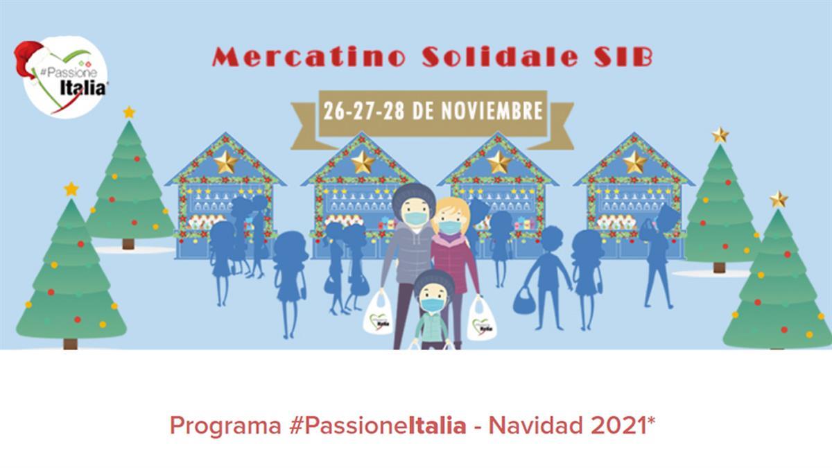 El mercadillo cuenta con artesanía, productos gastronómicos y talleres de cocina o decoración navideña para los niños