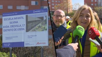 Sanz coloca la primera piedra para dar inicio a las obras