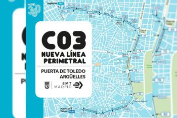 Presta servicio entre las 7:00 h y las 23:00 h todos los días de la semana entre las cabeceras de Puerta de Toledo y Argüelles