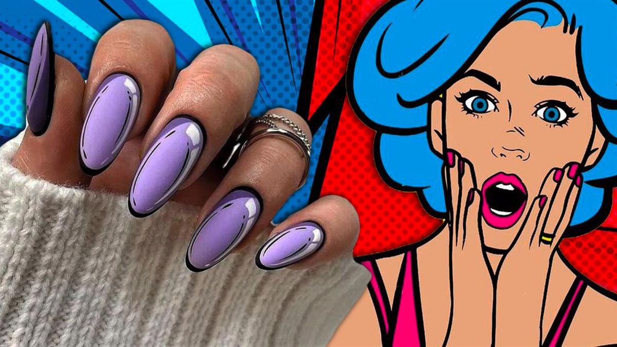 La manicura 'Pop Art' plasma los dibujos más icónicos en tus manos
