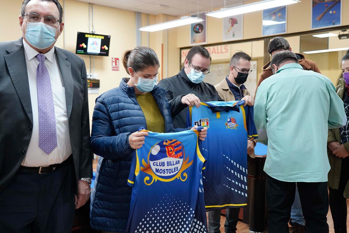 El equipo, líder en división de honor, la máxima categoría de este deporte en nuestro país, jugará sus partidas en el Centro Comercial Ecomóstoles