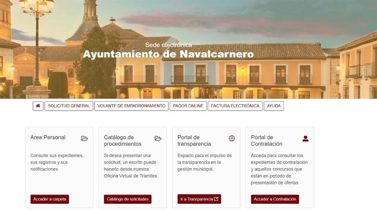 La nueva sede electrónica facilita la gestión de trámites