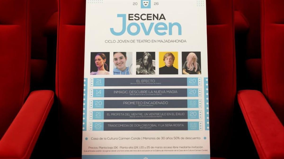 Los menores de 30 años tendrán un descuento del 50% en los espectáculos