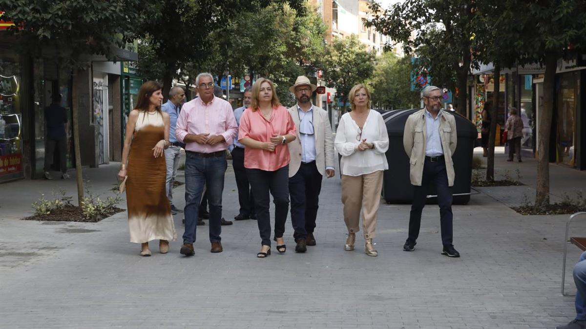 Madrid remodela la calle de la Laguna para consolidar su peatonalización