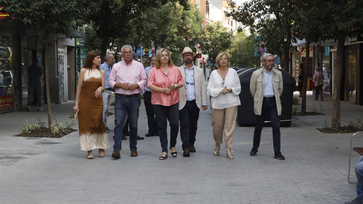 Madrid remodela la calle de la Laguna para consolidar su peatonalización