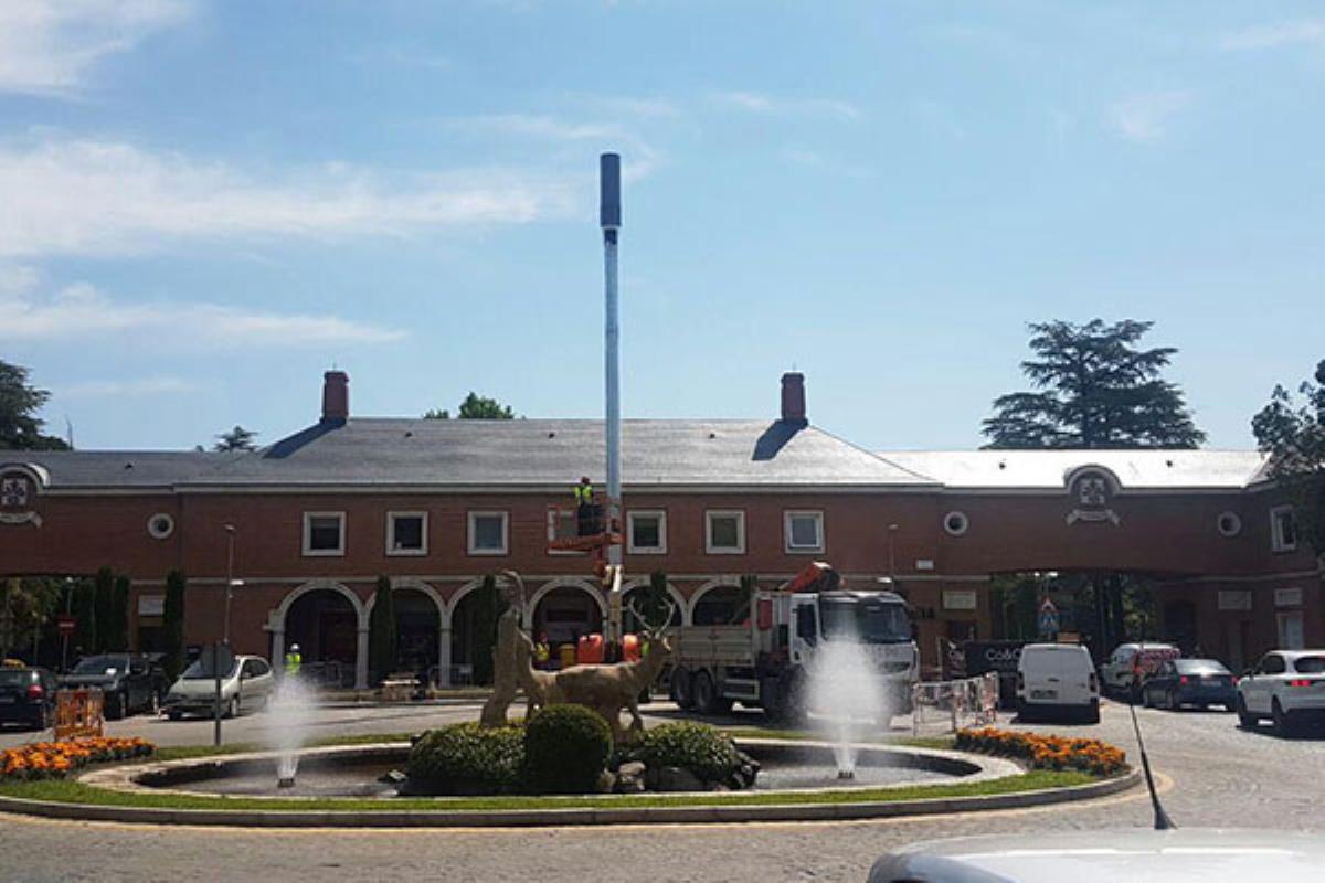 Se han instalado 18 aparatos de de comunicación con sistemas LTE