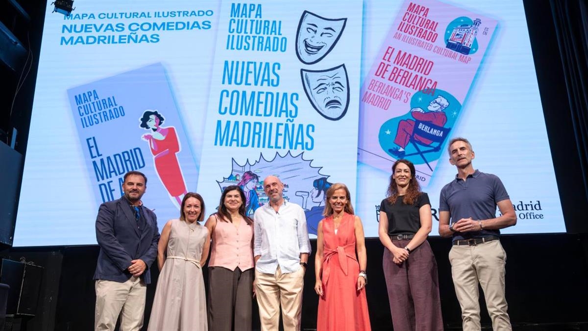 Un mapa cultural ilustrado recoge las localizaciones más emblemáticas