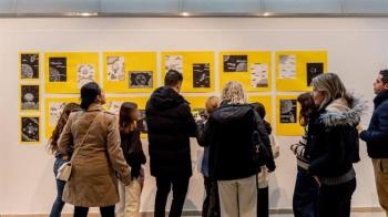 Alumnos del colegio Liceo Molière y la artista Pilar San Segundo exponen sus obras