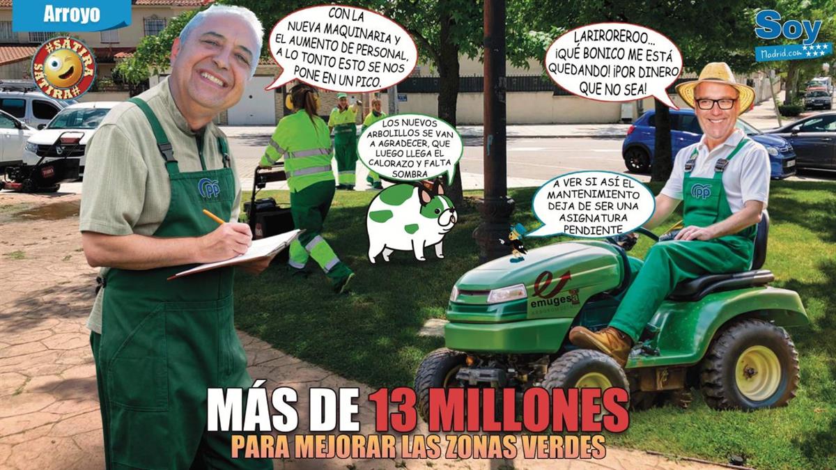 Emugesa se encargará de conservar la jardinería y cuidar el arbolado viario