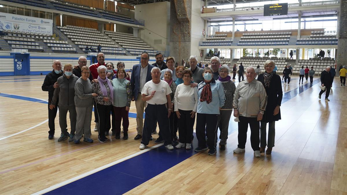 Se ha instalado una nueva tarima junto a otros seis pabellones más de Leganés