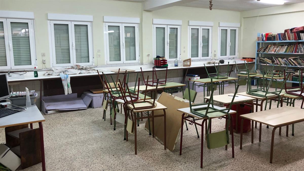 Las obras realizadas en los 32 centros educativos públicos finalizarán durante las vacaciones de Navidad