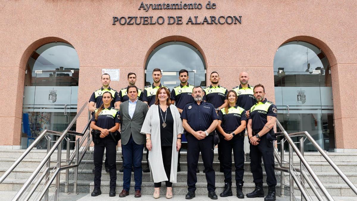 Estos nuevos Policías se suman a los más de 200 que conforman el cuerpo de la Policía municipal