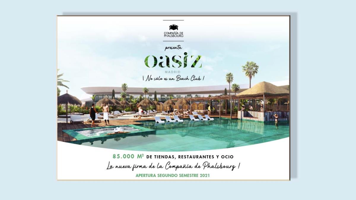 El centro comercial Open Sky se transforma en "Oasiz Madrid" 
