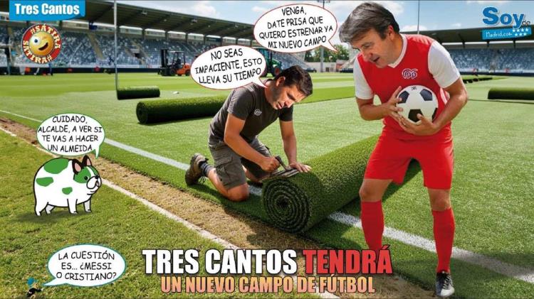 Tres Cantos tendrá un nuevo campo de fútbol