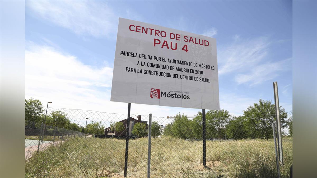 En una parcela cedida a la Comunidad de Madrid en el año 2016