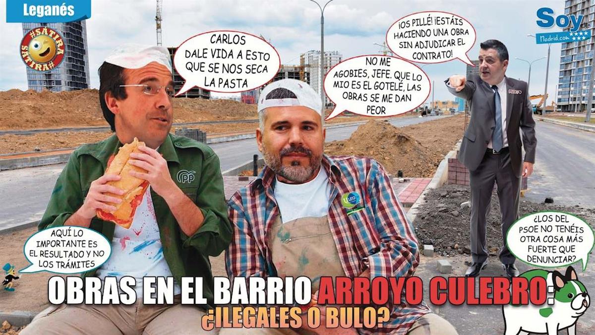 Javier Márquez, portavoz de los socialistas, denuncia que están utilizando un contrato de mantenimiento y reparación ilegalmente