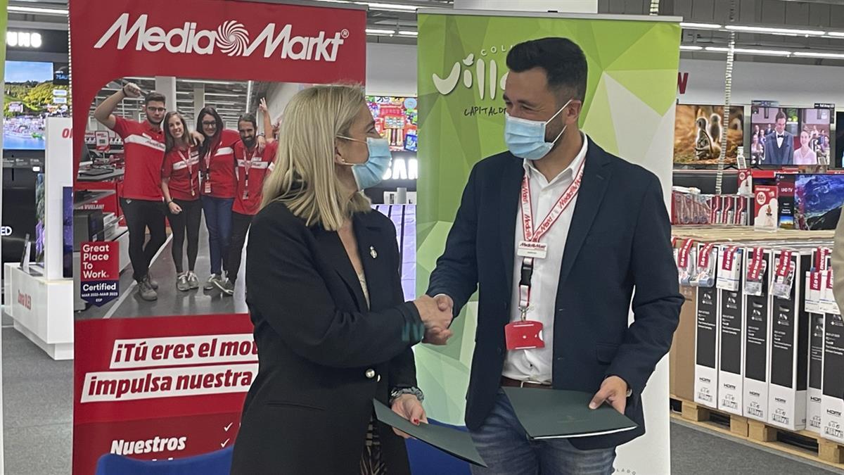 El Ayuntamiento y Media Markt han firmado este convenio