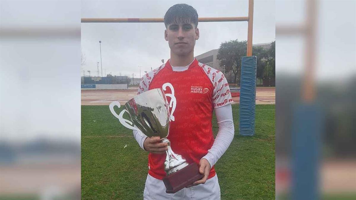 El algeteño se ha proclamado Campeón de España con la Selección Madrileña de Rugby masculina sub-16