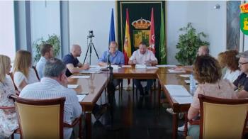 El alcalde Iván Fernández dio cuenta al pleno de la delegación de las áreas en las distintas concejalías y sus titulares.