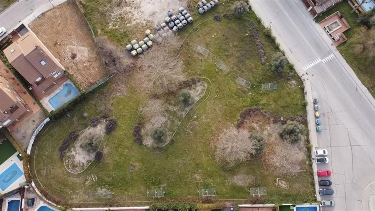 El jardín contará con 4.000 metros cuadrados con gran variedad de flores y árboles