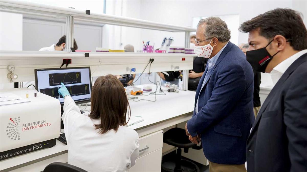 Ossorio: “Hemos puesto énfasis en la necesidad de que todo este conocimiento y toda esta ciencia que se desarrollan en los IMDEA tenga traspaso rápido a la Industria y la Economía”