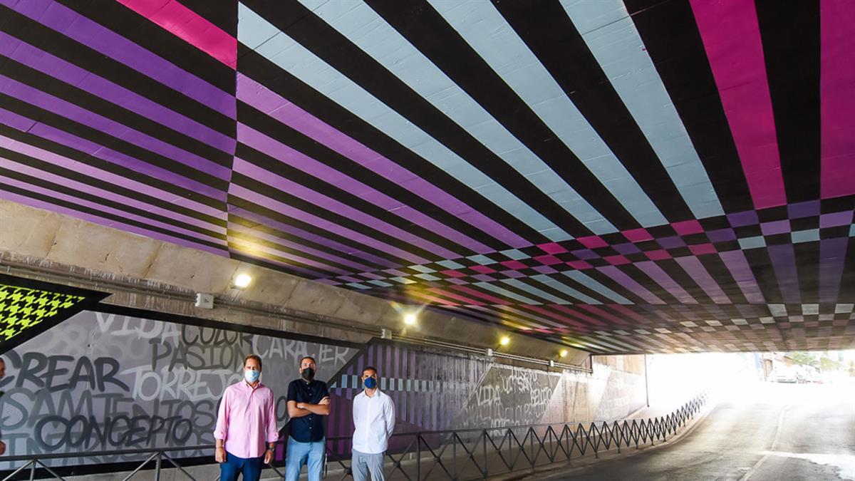 Realizado por el colectivo local San Benito Arte & Diseño