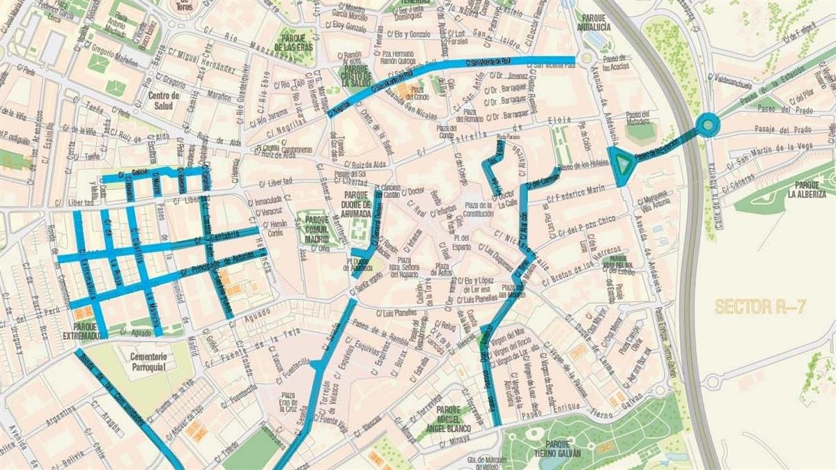 La actuación reducirá baches, vibraciones y desperfectos en 25 calles