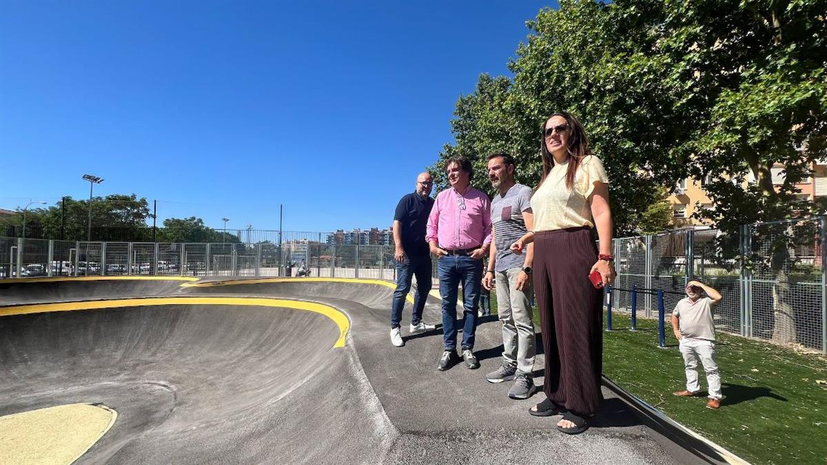 El nuevo espacio incluye una zona de calistenia y amplía la oferta deportiva del barrio
