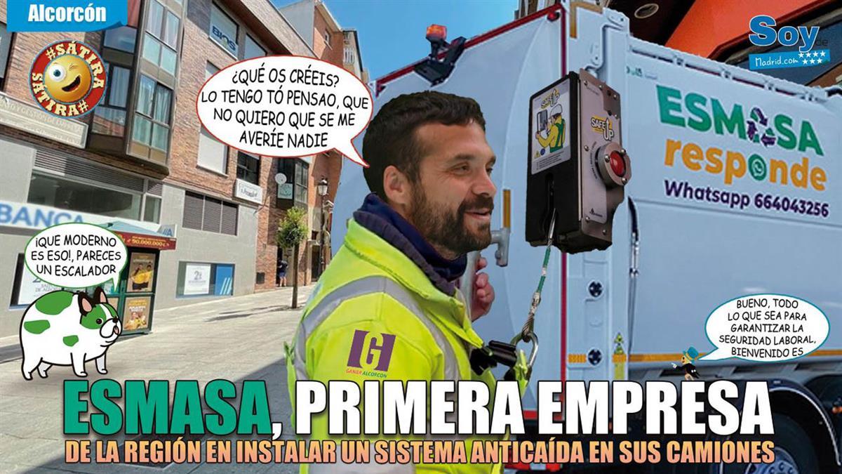 El dispositivo evitará caídas del personal de recogida de residuos