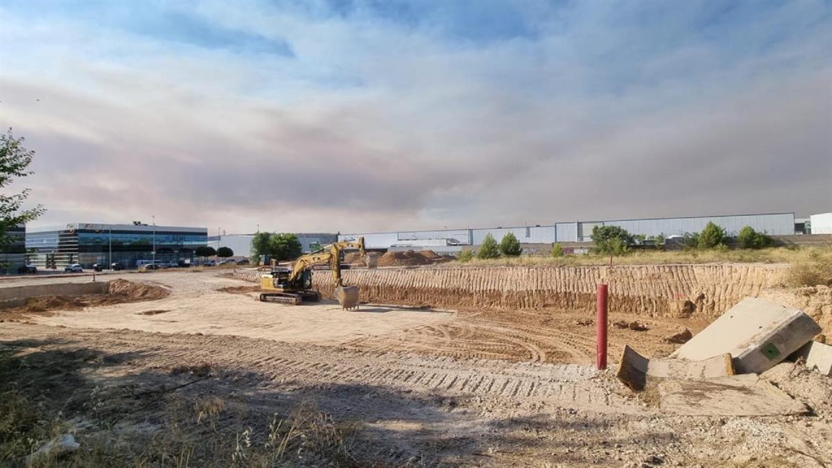 Hiper Usera ha comenzado las obras en una parcela ubicada en el barrio de La Poveda