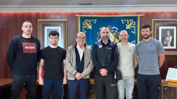 El alcalde destacó la importancia de seguir reforzando el cuerpo de seguridad municipal 