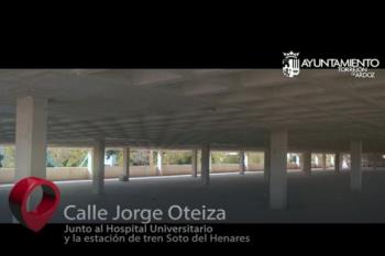 El parking estará situado junto al Hospital Universitario y la estación de tren Soto de Henares