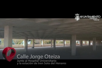 El parking estará situado junto al Hospital Universitario y la estación de tren Soto de Henares