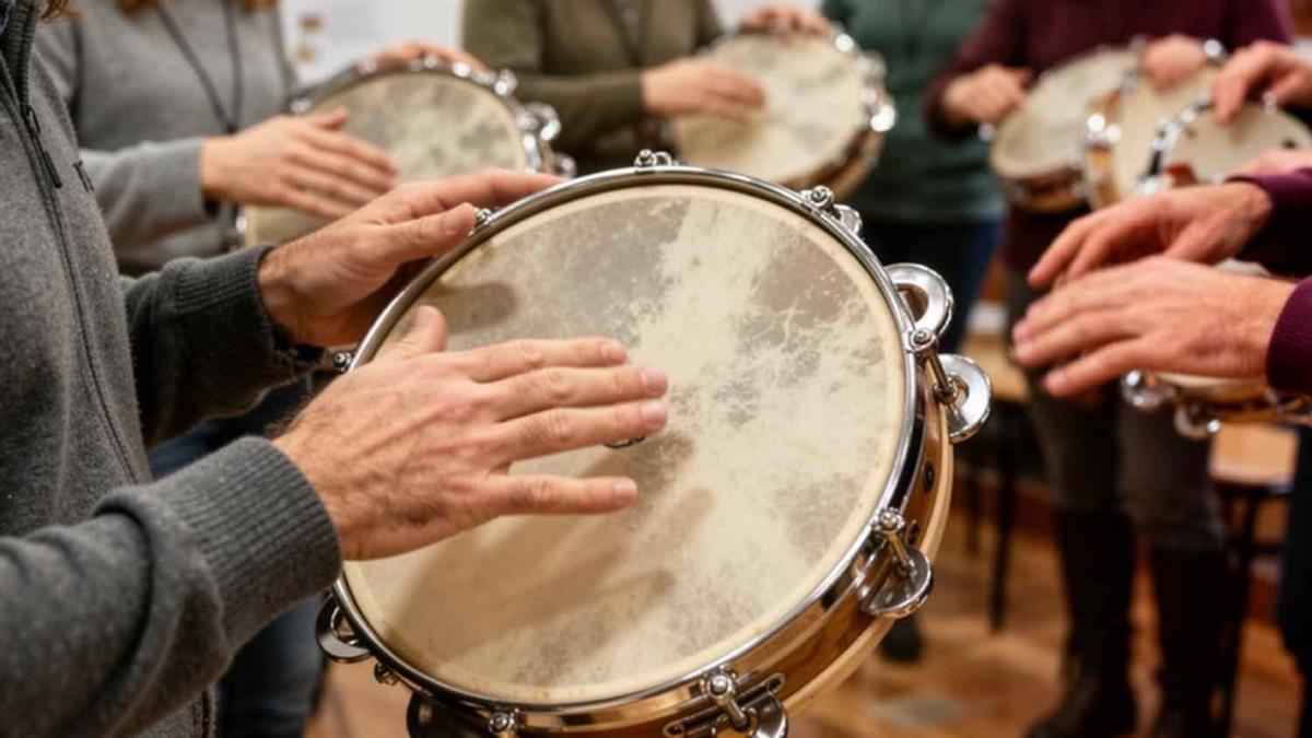 Habrá cursos de pandereta, danza folk y arte textil
