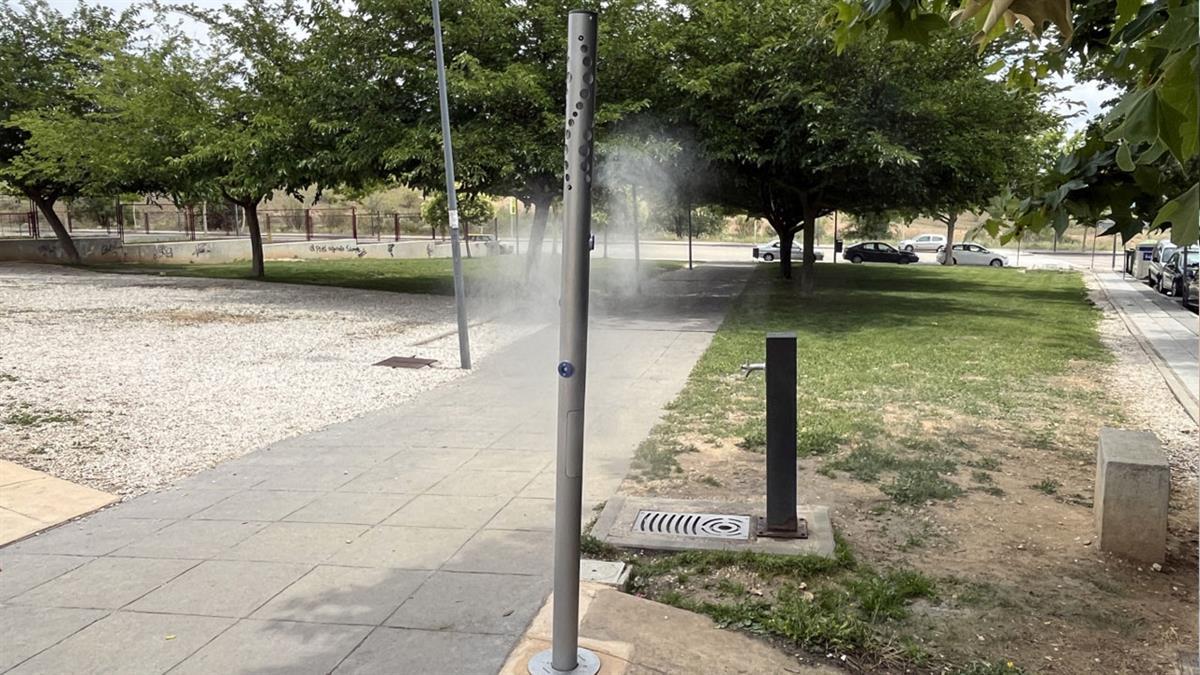 Se trata de elementos de bajo consumo de agua que pretenden mitigar las ‘olas de calor’
