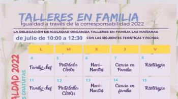 Se realizarán durante el mes de julio en familia y habrá diferentes temáticas