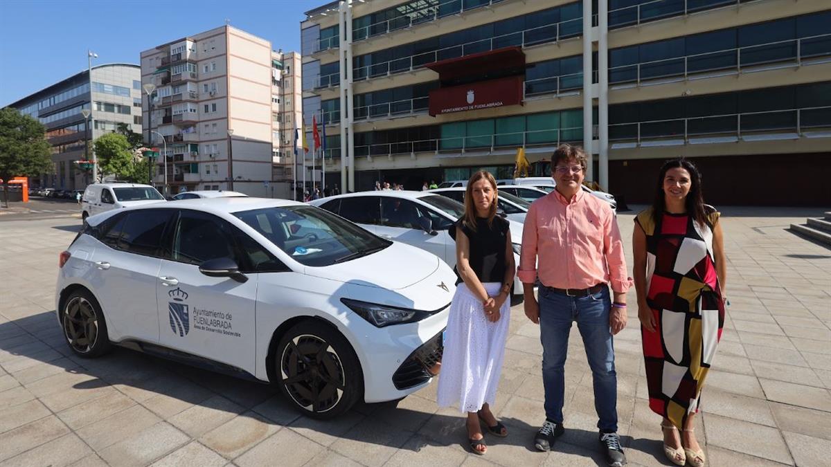 Acaba de adquirir diez vehículos y dos maquinas de obra menos contaminantes por valor de 555.000 euros