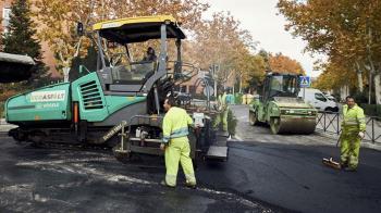 Continúan las obras de asfaltado hasta el próximo viernes 16 de diciembre
