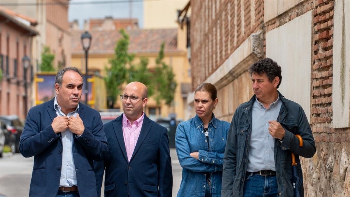 La alcaldesa de Alcalá de Henares visita el resultado de unos trabajos que han cambiado por completo la fisonomía de la zona