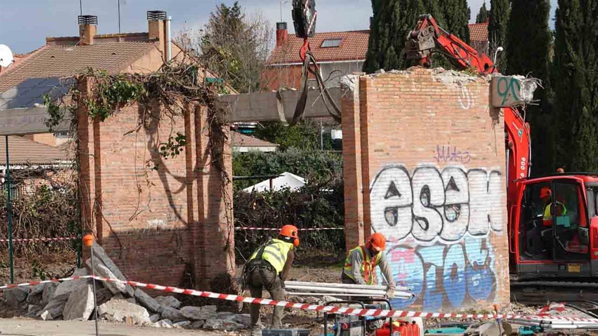 Avanzan las obras de ampliación y mejora del parque de la Estrella, donde se renovará la zona de juegos y se construirán pistas deportivas 