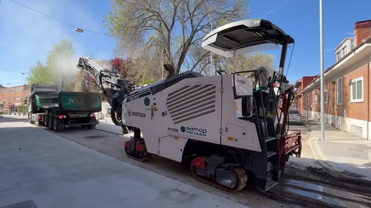 Entre la calle Madrid y la plaza de la Constitución, junto con las vías aledañas
